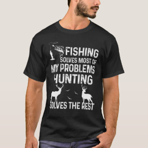 Mannen Vist de meeste problemen op die ik heb. T-shirt