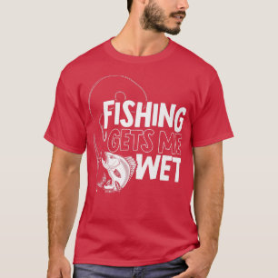 Mannen Vist me natte Fisher Vist Premium T-shirt