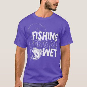 Mannen Vist mij Natte Fisher Vist 2559 T-shirt