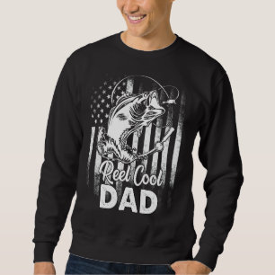 Mannen Vlag Amerika Reel Cool Dad Vaders D Trui