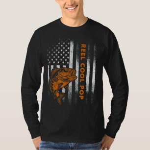 Mannen vlag Amerikaanse Reel Cool Pepe Fathers T-shirt