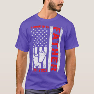 Mannen vlag van de VS promoot vader st 2023 Man Fa T-shirt