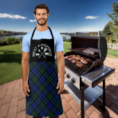 Mannen-vleesfluisteraar op Scottish Blackwatch Pla Schort