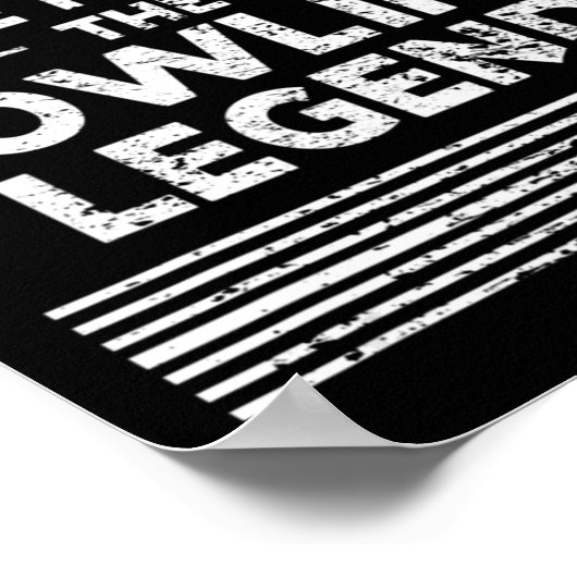 Mannen vlooienwerk voor pap het Man de mythe Poster (Hoek)