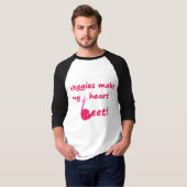 Mannen VoedingsShirt T-shirt (Voorkant volledig)