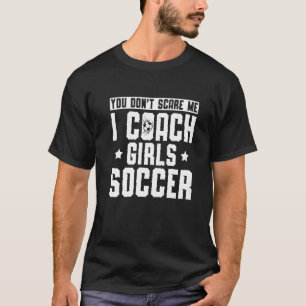 Mannen Voetbal coach Het maakt me niet uit dat ik  T-shirt