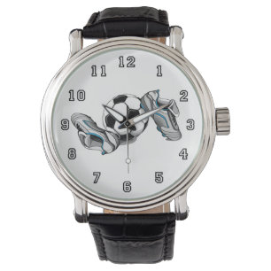 Mannen Voetbalwacht Horloge