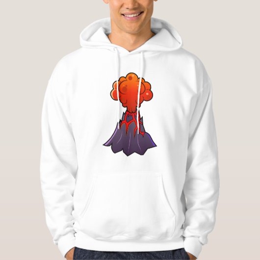 Mannen Volcano Hoodie (Voorkant)