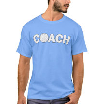 Mannen Volleyball Coach T-Shirt