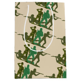 Mannen voor actie Groene Leger Medium Cadeauzakje