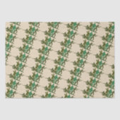 Mannen voor actie Groene Leger Tissuepapier (Voorkant)