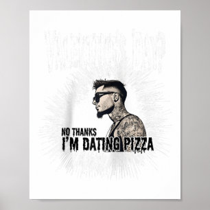 Mannen voor antiValentijnsdag getatoeëerd enkel Ma Poster