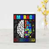 Mannen voor bewustwording van neurodiversiteit Vro Kaart (Gele Bloem)
