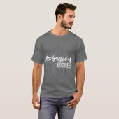 Mannen voor de automatisering van machines t-shirt (Voorkant volledig)