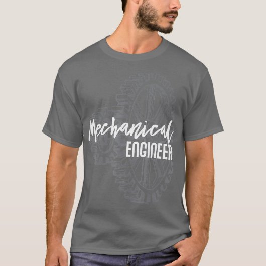 Mannen voor de automatisering van machines t-shirt (Voorkant)
