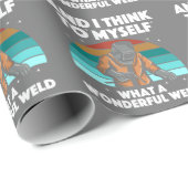 Mannen voor de beste lassen Arc Welder Pipeliner I Cadeaupapier (Rol Hoek)