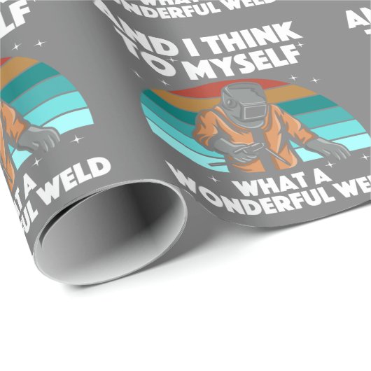 Mannen voor de beste lassen Arc Welder Pipeliner I Cadeaupapier (Rol Hoek)