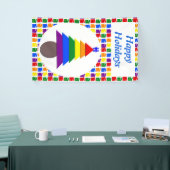 Mannen voor de regenboog en Cadeaus Aangepast Spandoek (Beurs)