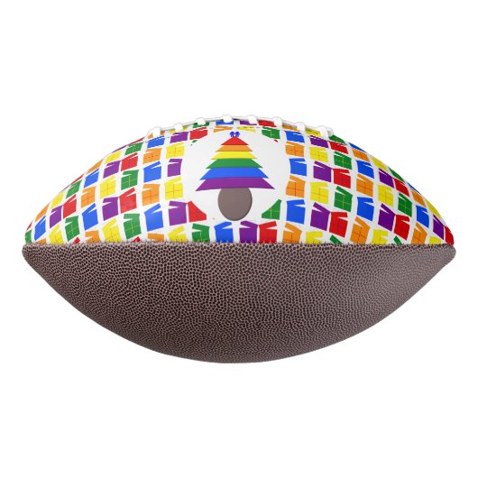 Mannen voor de regenboogvisserij en Cadeaus American Football (Gedraaid 270)