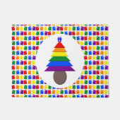 Mannen voor de regenboogvisserij en Cadeaus Deurmat (Voorkant)