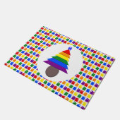 Mannen voor de regenboogvisserij en Cadeaus Deurmat (Schuin)