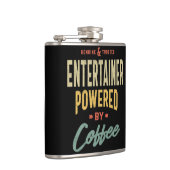 Mannen voor de titel van entertainerwerk heupfles (Rechts)