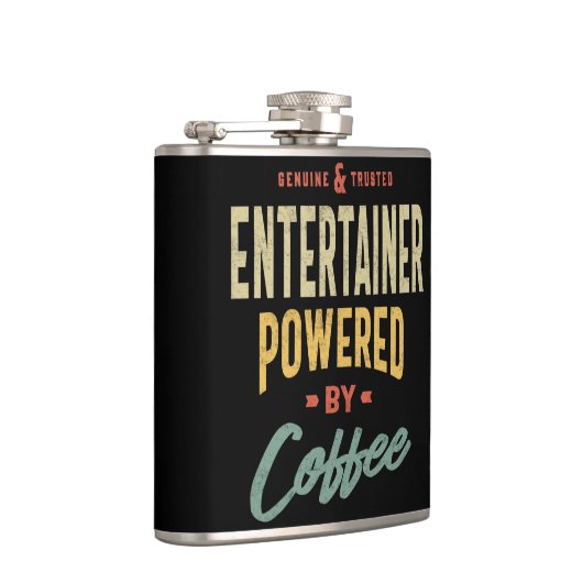 Mannen voor de titel van entertainerwerk heupfles (Rechts)