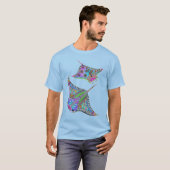 Mannen voor elektrische Manta Rays T-shirt (Voorkant volledig)