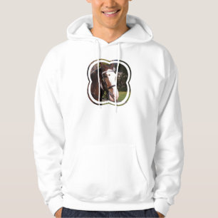 Mannen voor het redden van paarden met snoepgoed hoodie