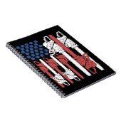 Mannen voor houtbewerking Lumberjack Gifts Arboris Notitieboek (Rechterzijde)