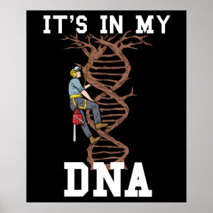 Mannen voor houtbewerking Lumberjack Gifts Arboris Poster