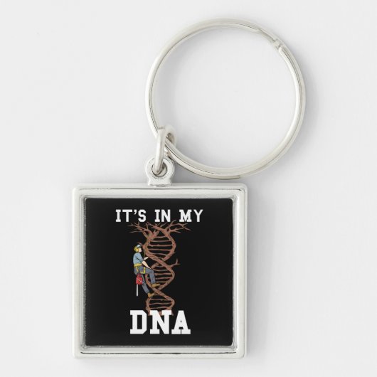 Mannen voor houtbewerking Lumberjack Gifts Arboris Sleutelhanger (Voorkant)