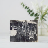 Mannen voor Hutchings-Davis-drugswinkel Briefkaart (Staand voorkant)