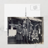 Mannen voor Hutchings-Davis-drugswinkel Briefkaart (Voorkant / Achterkant)