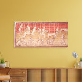 Mannen voor jachthonden canvas afdruk (Insitu (Woonkamer))
