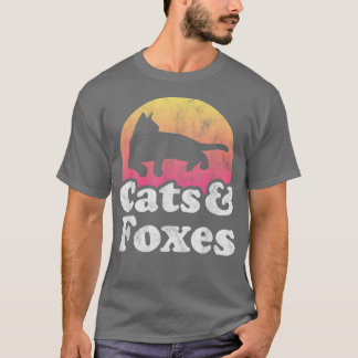 Mannen voor katten en foes t-shirt