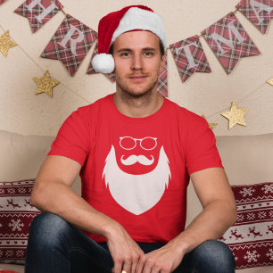 Mannen voor kerstkerstkerstkerstkerstkerstkerstbed t-shirt