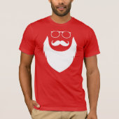 Mannen voor kerstkerstkerstkerstkerstkerstkerstbed t-shirt (Voorkant)