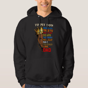 Mannen voor mijn zoon als het leven je probeert ne hoodie