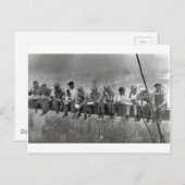 Mannen voor spoorfotografie briefkaart (Voorkant / Achterkant)