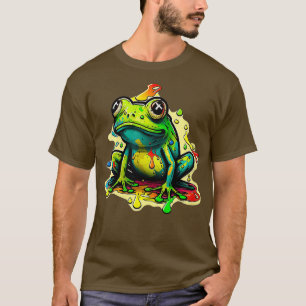Mannen voor vrouwelijke kikkervisjes Amphibia T-shirt