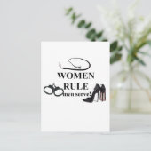 Mannen VOOR VROUWEN Briefkaart (Staand voorkant)