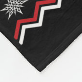 Mannen voornaam Caleb Ugly Christmas Fleece Deken (Hoek)