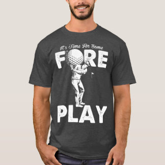 Mannen voorspel Innuendo Funny Golf Adult Humor T-shirt