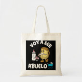 Mannen Voy a ser Abuelo Primerizos Futuro Abuelos  Tote Bag (Voorkant)