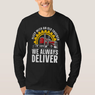 Mannen vrachtwagenchauffeur Hilarious Trucking Big T-shirt
