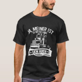 Mannen vrachtwagenchauffeur Truck Long Distan T-shirt (Voorkant)
