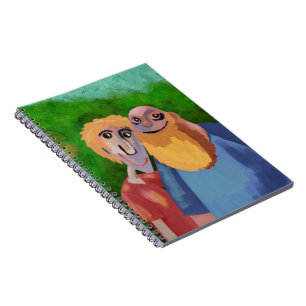 Mannen Vrienden, Liefhebbers, Broers, Pals Selfie Notitieboek