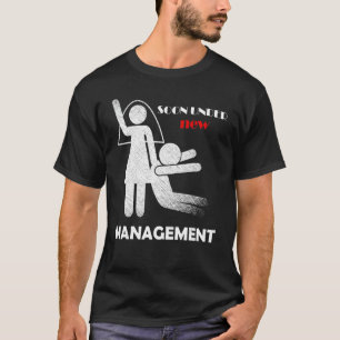 Mannen vrijgezellenfeest, Bruidegom onder nieuwe l T-shirt