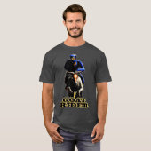 Mannen vrijmetselaar geitenrenner T Mason T-shirt (Voorkant volledig)